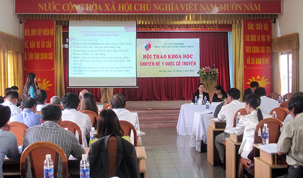 Hội thảo khoa học chuyên đề y dược cổ truyền
