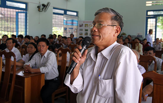 Các ứng cử viên đại biểu Quốc hội hoàn tất tiếp xúc cử tri tại đơn vị bầu cử số 3