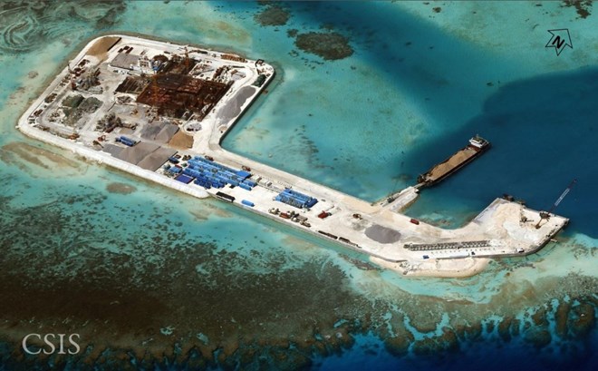 G-7 sẽ &quot;phản đối mạnh mẽ&quot; Trung Quốc quân sự hóa Biển Đông