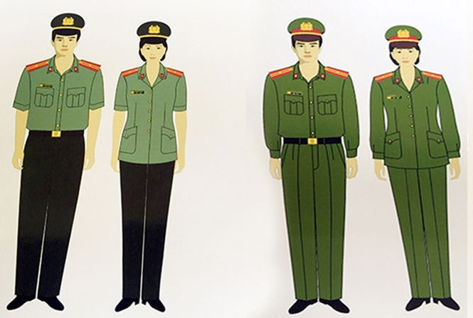Công an tỉnh triển khai trang phục mới từ 1/6