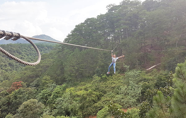 Dalattourist chuẩn bị vận hành khu trò chơi vận động