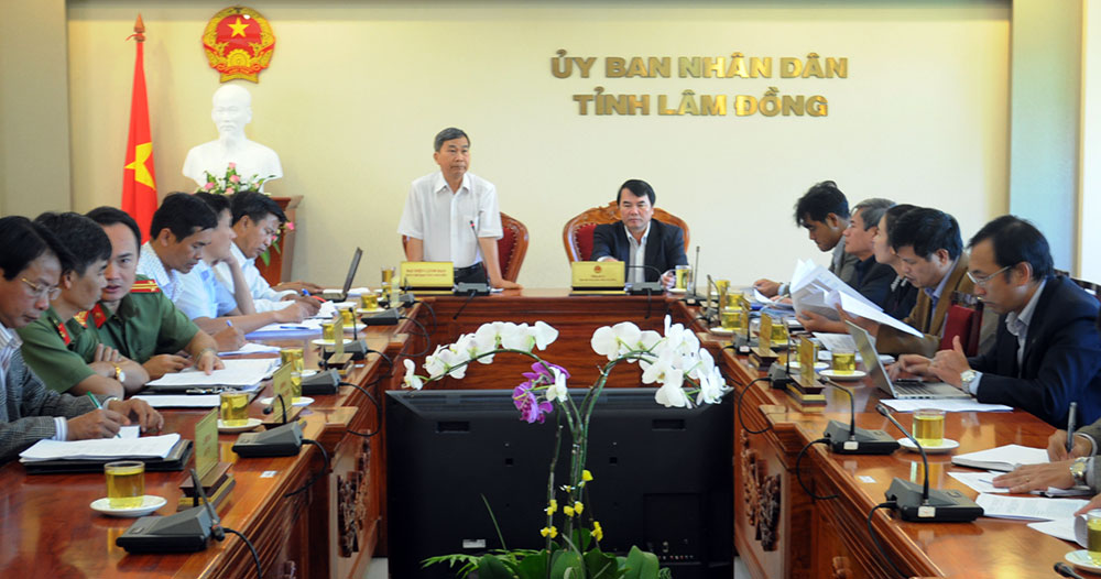 Ban Chỉ đạo Tây Nguyên làm việc với Lâm Đồng