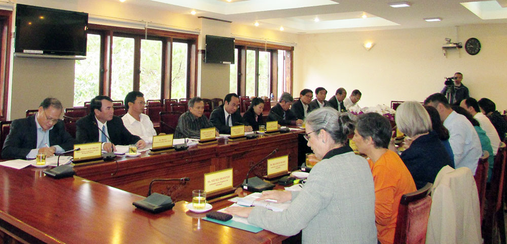 Đại sứ quán Hà Lan, Thụy Sĩ và Đan Mạch làm việc tại Lâm Đồng