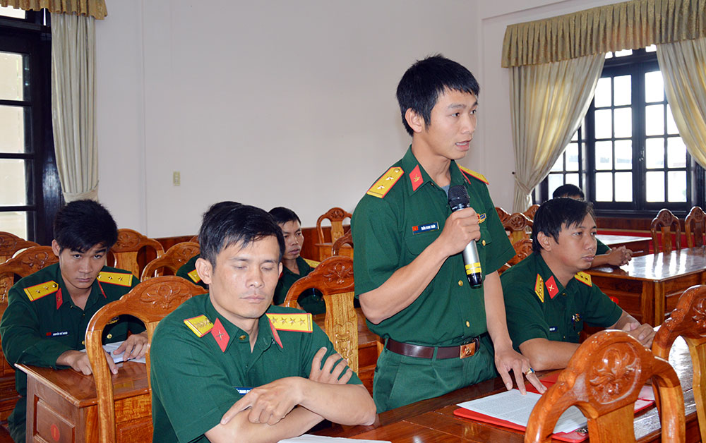 Sắt son niềm tin với Đảng, xứng danh bộ đội Cụ Hồ
