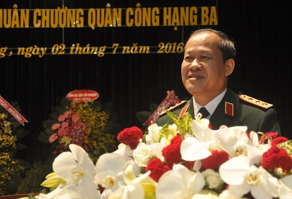 Học viện Lục quân kỷ niệm 70 năm Ngày truyền thống và đón nhận Huân chương Quân công hạng Ba