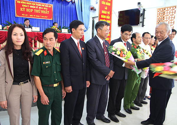 Kỳ họp thứ nhất HĐND TP Bảo Lộc khóa V