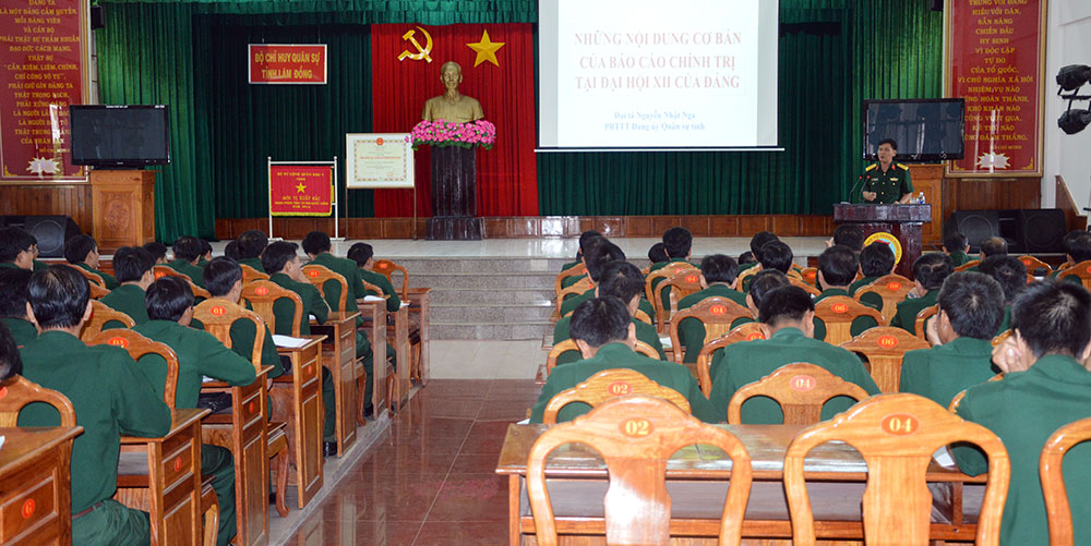 Quán triệt Nghị quyết Đại hội lần thứ XII của Đảng