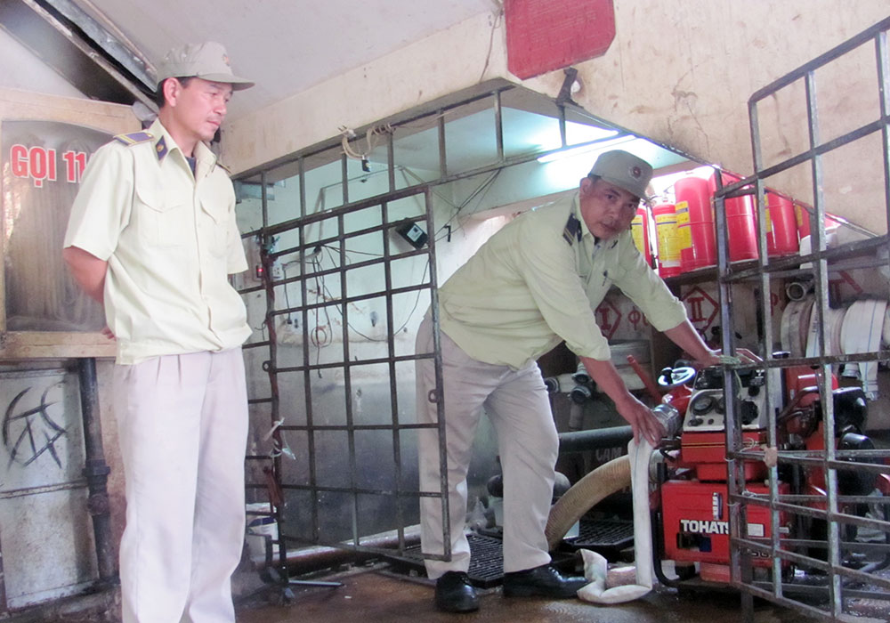 Đảm bảo an toàn phòng cháy chữa cháy tại chợ Đà Lạt