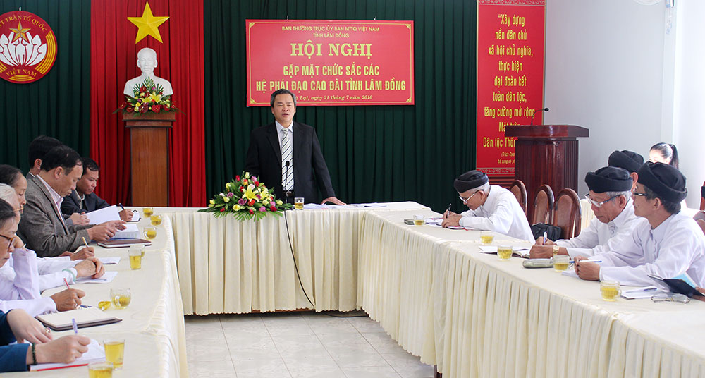 Gặp mặt chức sắc các hệ phái Cao Đài