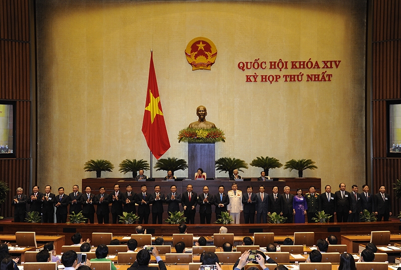 Chính phủ nhiệm kỳ 2016 - 2021 ra mắt