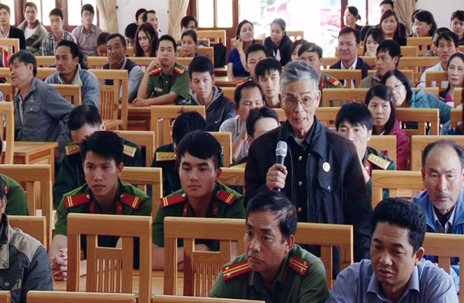 Cử tri Lạc Dương kiến nghị với Đại biểu Quốc hội