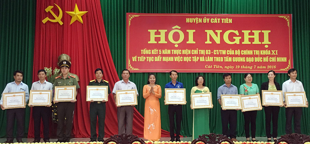 Cát Tiên: Nhiều mô hình hiệu quả trong học tập và làm theo gương Bác