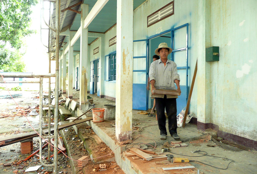 Không còn phòng học tạm ở Đạ Tẻh