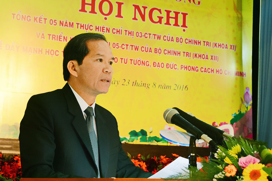 Bí thư Tỉnh ủy phát biểu khai mạc