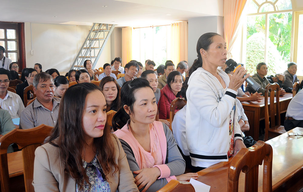 Phát huy quyền dân chủ trực tiếp của nhân dân
