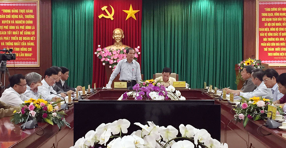 Ban Chỉ đạo Tây Nguyên làm việc với tỉnh Lâm Đồng