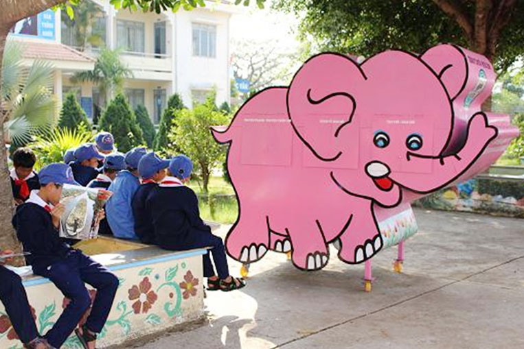 Cho trường học thêm xanh và vui