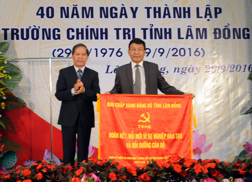 Trường Chính trị tỉnh Lâm Đồng kỷ niệm 40 năm Ngày thành lập