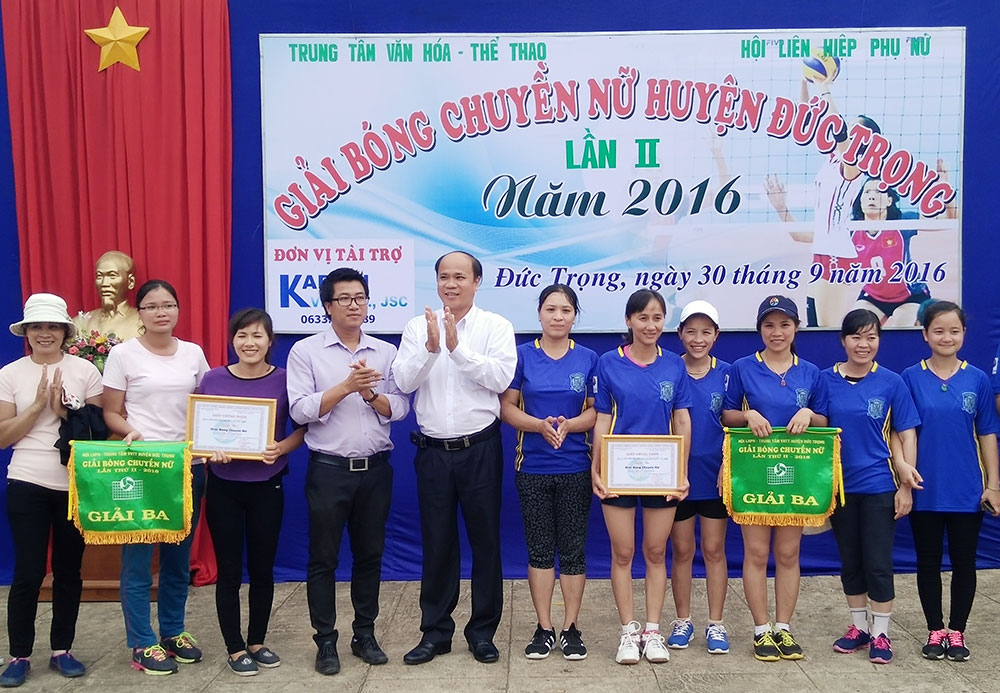 Giải bóng chuyền nữ Đức Trọng lần thứ 2