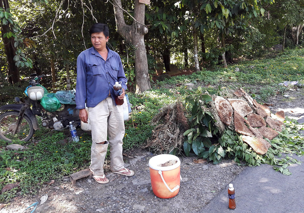 Đủ chiêu lừa bán mật ong rừng