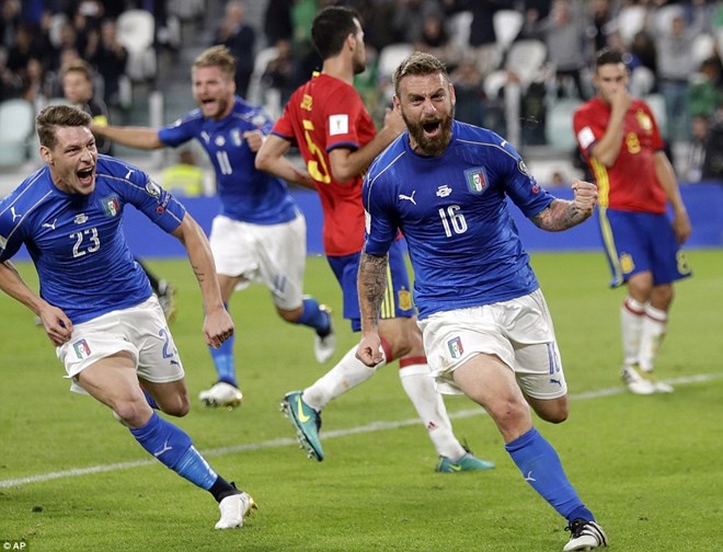 Kết quả chi tiết loạt trận đấu ở vòng loại World Cup 2018