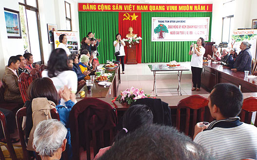 Ngôi nhà ấm áp của những người cao tuổi không gia đình