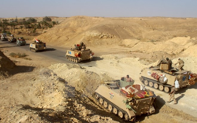 Quân đội Iraq vây chặt Mosul, hơn 1 triệu người đang mắc kẹt