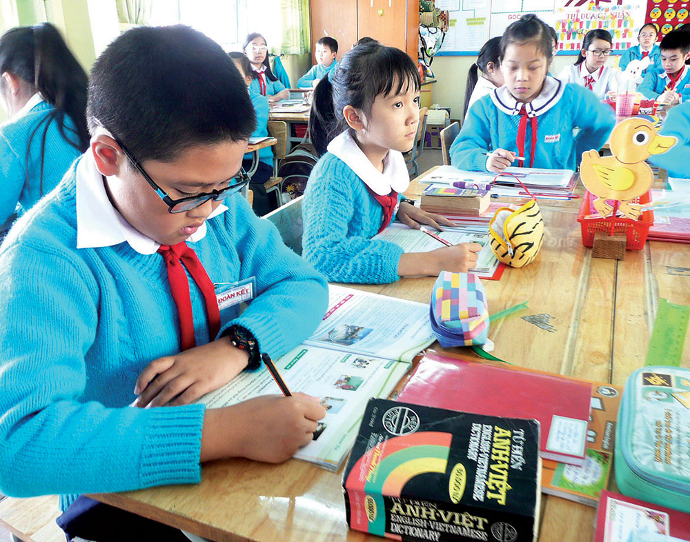 Đà Lạt: Cho học sinh "làm quen" với tiếng Anh từ lớp 1