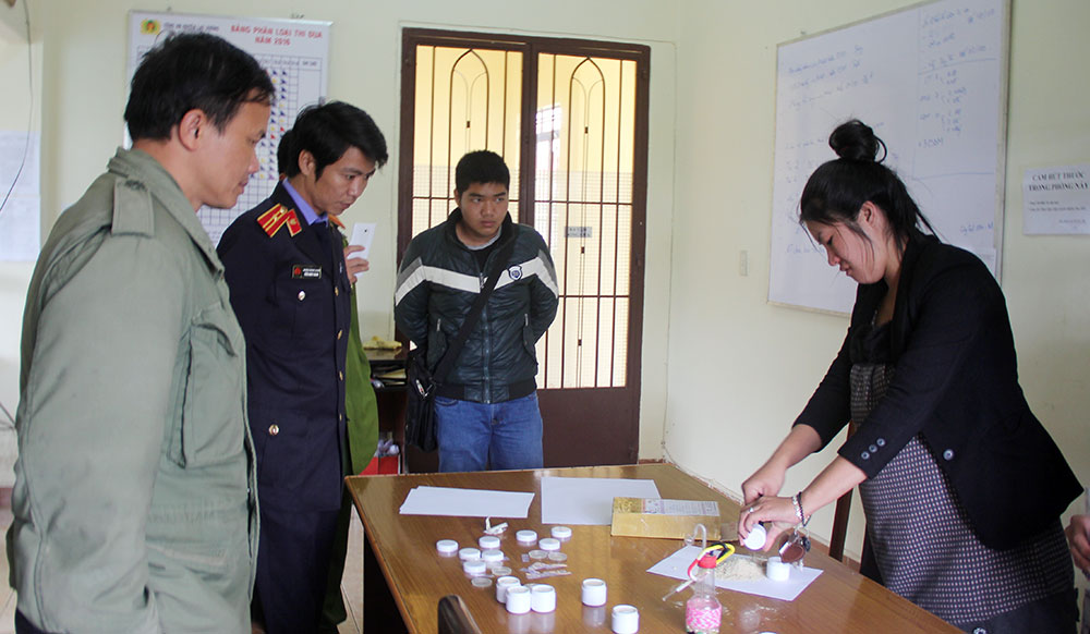 Lạc Dương: Phát hiện thủ đoạn dấu ma túy vào lọ kem dưỡng da