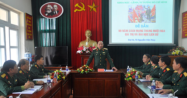Hội thảo khoa học 99 năm Cách mạng Tháng Mười Nga giá trị và bài học lịch sử