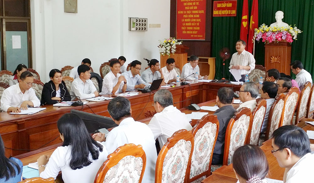 Di Linh thắt chặt kỷ cương trong công tác