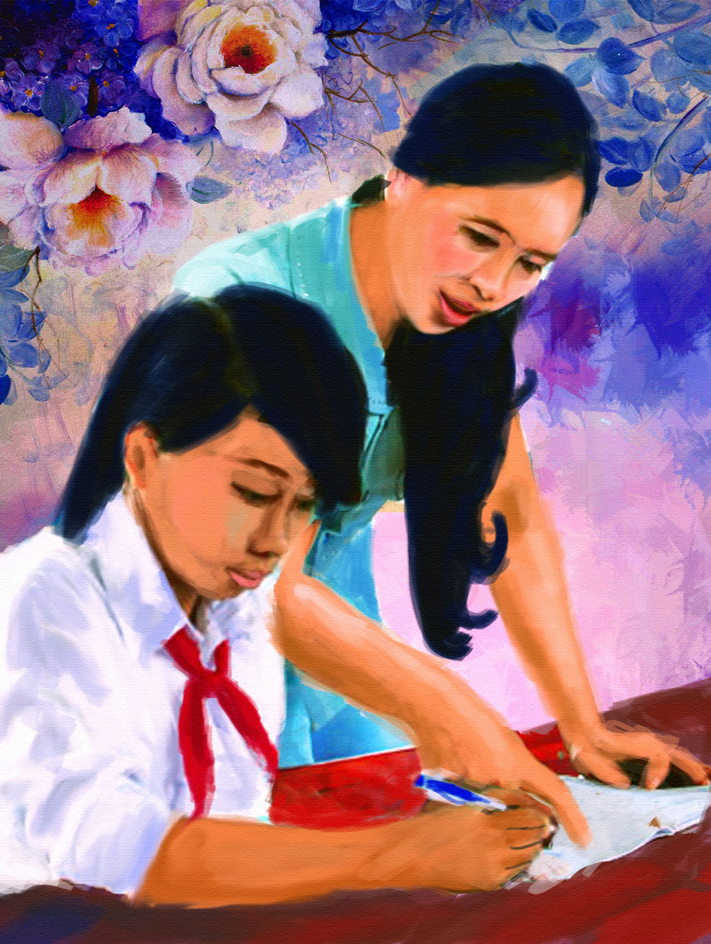 Cô đợi em lâu rồi…