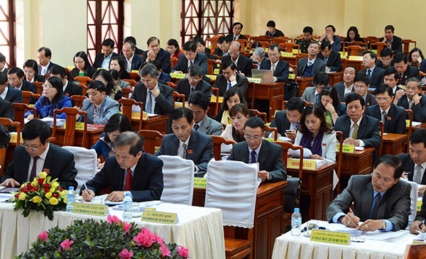 Đại biểu tham dự kỳ họp
