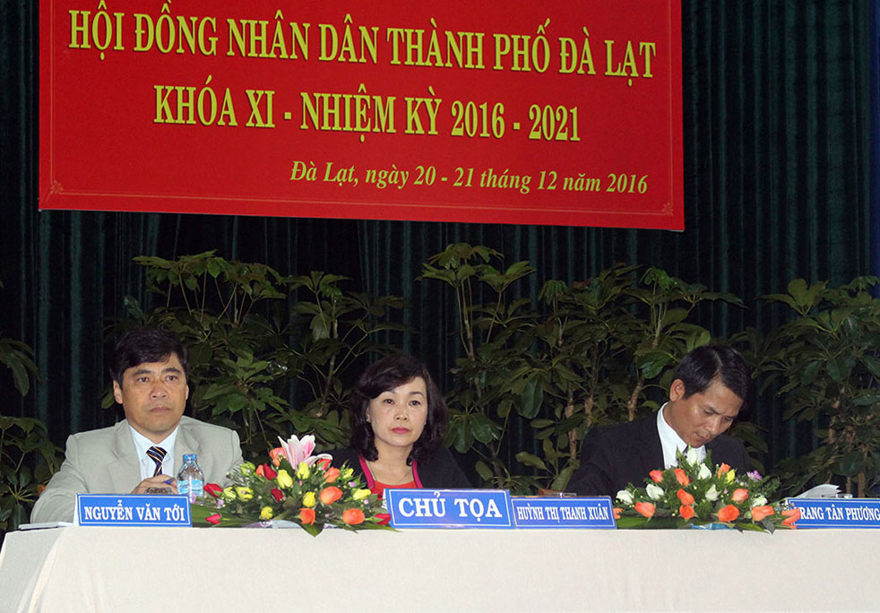Kỳ họp thứ 3 Hội đồng nhân dân thành phố Đà Lạt khóa XI