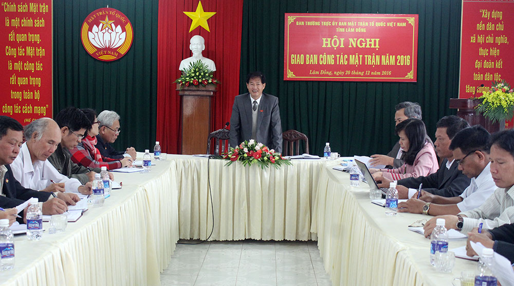 Đẩy mạnh giám sát phản biện xã hội từ cơ sở