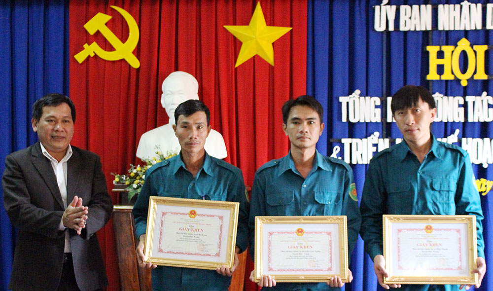 Đức Trọng triển khai nhiệm vụ quốc phòng địa phương năm 2017