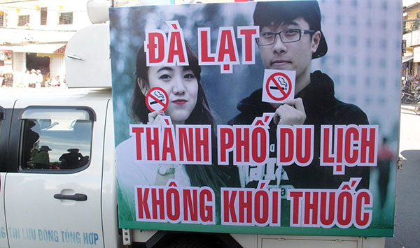 Hướng tới thành phố du lịch không khói thuốc