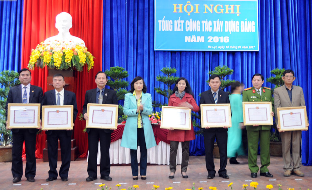 Đà Lạt: Tổng kết công tác xây dựng Đảng năm 2016
