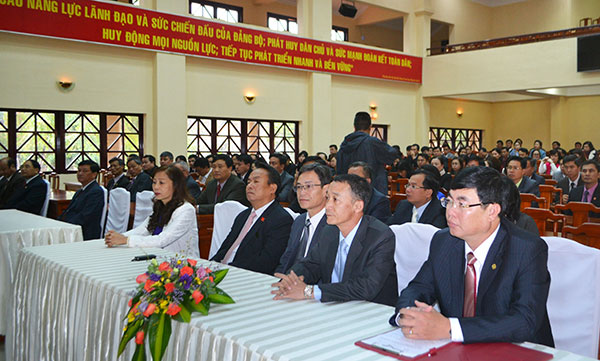 Các đại biểu tham dự Hội nghị