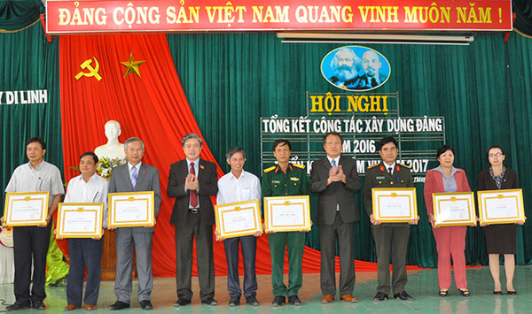 Đảng bộ Di Linh tăng cường công tác xây dựng Đảng