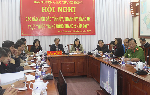 Hội nghị báo cáo viên toàn quốc lần thứ hai năm 2017