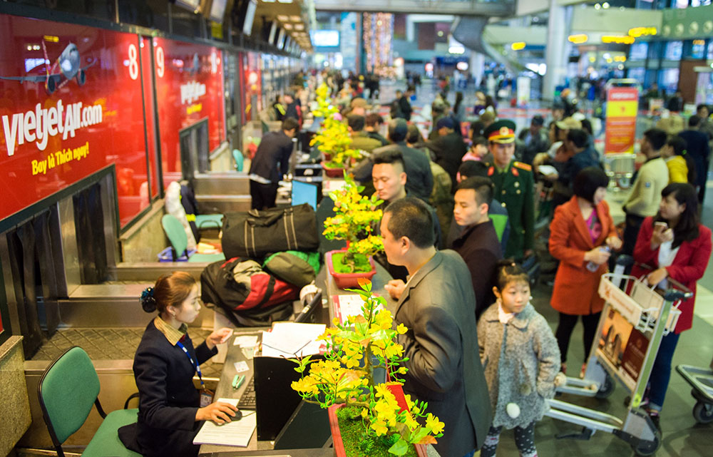Vietjet tung nửa triệu vé từ 5.000 đồng trong năm 2017
