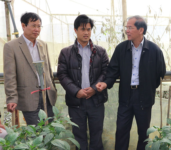 Bí thư Tỉnh ủy thăm và làm việc tại huyện Lạc Dương