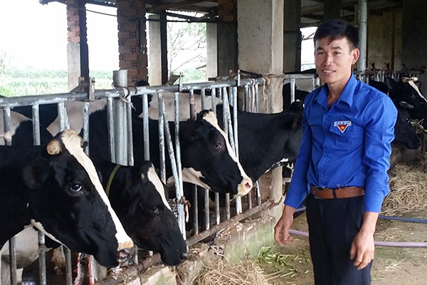 Một thanh niên vượt khó làm giàu