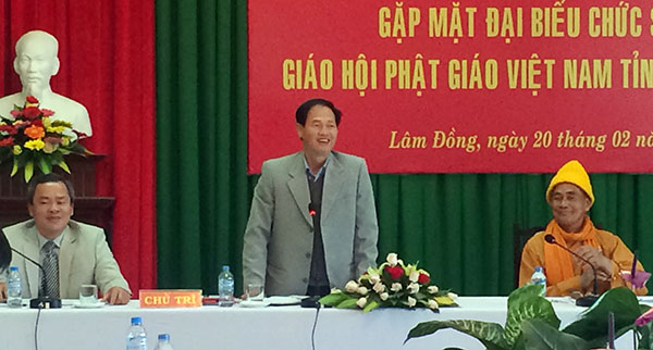Gặp mặt chức sắc Phật giáo Lâm Đồng