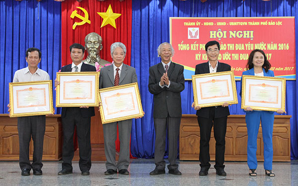 Bảo Lộc: Nhiều điển hình tiên tiến trong phong trào thi đua yêu nước