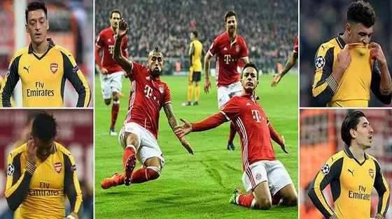 Arsenal – Bayern Munich: Địa chấn hay bẽ bàng?