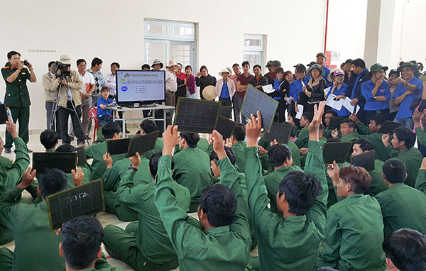 Đơn Dương xây dựng ban chỉ huy quân sự cấp xã vững mạnh toàn diện