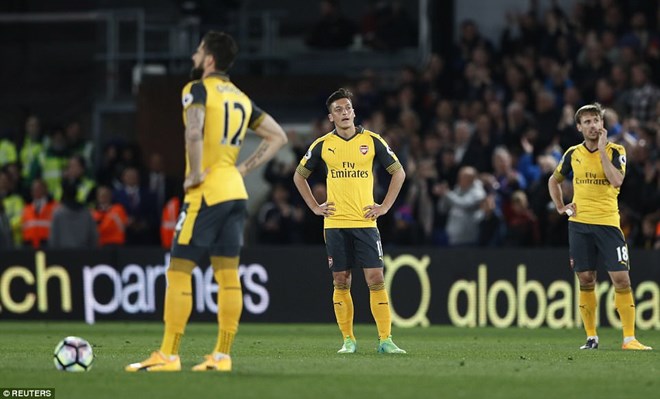 Arsenal trải qua chuỗi trận tệ hại nhất lịch sử kể từ năm 1929