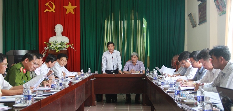 Chủ tịch UBND tỉnh làm việc với Đam Rông